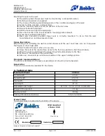 Preview for 3 page of Mobilex 302040 User Manual