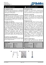 Preview for 3 page of Mobilex 302050 User Manual