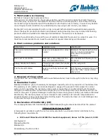 Preview for 5 page of Mobilex 302065 User Manual