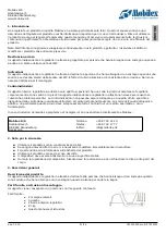 Preview for 12 page of Mobilex 302090 User Manual