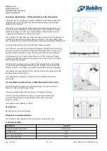 Preview for 13 page of Mobilex 311815 User Manual