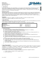 Preview for 16 page of Mobilex 312205 User Manual