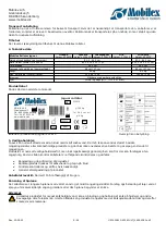 Предварительный просмотр 9 страницы Mobilex 312410 User Manual