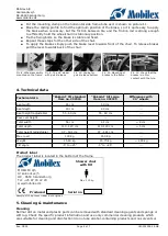 Preview for 6 page of Mobilex Kakadu User Manual