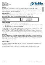 Preview for 3 page of Mobilex Mobiglide 240501 User Manual