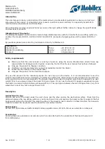 Preview for 7 page of Mobilex Mobiglide 240501 User Manual
