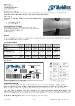 Preview for 4 page of Mobilex SC User Manual