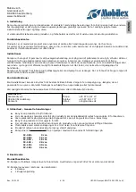 Preview for 6 page of Mobilex SC User Manual