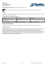 Preview for 11 page of Mobilex SC User Manual