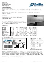 Preview for 13 page of Mobilex SC User Manual