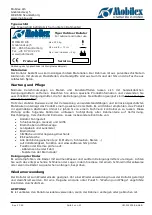 Preview for 5 page of Mobilex Tiger Outdoor User Manual