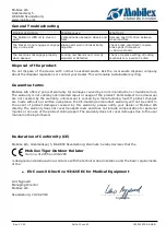 Preview for 11 page of Mobilex Tiger Outdoor User Manual