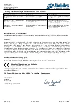 Preview for 16 page of Mobilex Tiger Outdoor User Manual