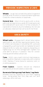 Preview for 4 page of Mobilita M603MC Manual