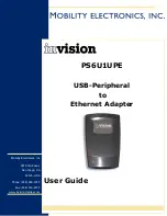 Preview for 1 page of Mobility Electronics INVISION PS6U1UPE User Manual