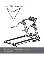 Preview for 1 page of Mobility Research GaitKeeper GKS20 Assembly Manual