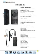 Mobility Sound BTH-300-R5 Manual предпросмотр