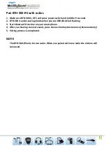 Preview for 5 page of Mobility Sound BTH-300-R5 Manual