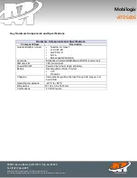 Preview for 7 page of Mobilogix ATD500S User Manual