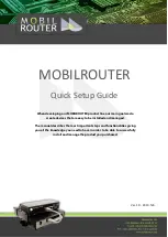 MOBILROUTER GTRP106 Quick Setup Manual предпросмотр