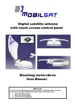 Preview for 1 page of Mobiltech MobilSat Mounting Instruction And User Manual