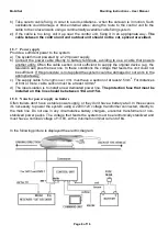 Preview for 8 page of Mobiltech MobilSat Mounting Instruction And User Manual