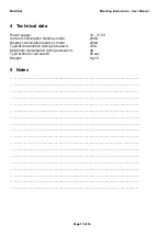 Preview for 15 page of Mobiltech MobilSat Mounting Instruction And User Manual