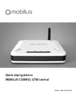 MOBILUS COSMO GTW Quick Start Manual preview