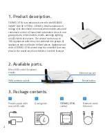 Preview for 2 page of MOBILUS COSMO GTW Quick Start Manual