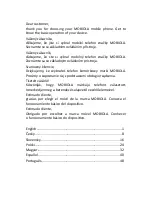 Preview for 2 page of Mobiola MB700 Quick User Manual