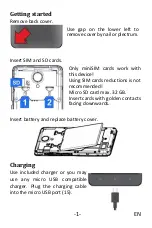 Предварительный просмотр 3 страницы Mobiola MS45L1 Quick Manual