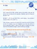 Preview for 23 page of MOBISAT M102 PRO User Manual