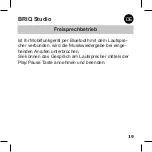 Предварительный просмотр 22 страницы Mobiset Sound2Go BRIQ Studio User Manual