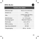 Предварительный просмотр 24 страницы Mobiset Sound2Go BRIQ Studio User Manual