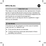 Предварительный просмотр 28 страницы Mobiset Sound2Go BRIQ Studio User Manual