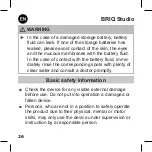 Предварительный просмотр 31 страницы Mobiset Sound2Go BRIQ Studio User Manual