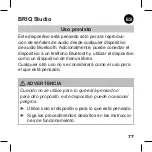 Предварительный просмотр 82 страницы Mobiset Sound2Go BRIQ Studio User Manual