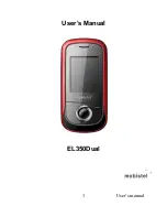 Mobistel EL350Dual User Manual предпросмотр