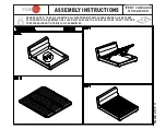 Preview for 2 page of Mobital CHEVALIER STORAGE BED Assembly Instructions