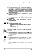 Предварительный просмотр 27 страницы Mobitronic 9600005318 Operating Manual