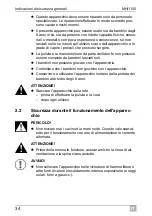 Предварительный просмотр 34 страницы Mobitronic 9600005318 Operating Manual