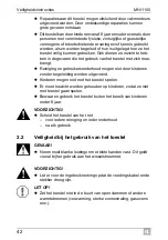 Предварительный просмотр 42 страницы Mobitronic 9600005318 Operating Manual