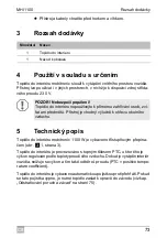 Предварительный просмотр 73 страницы Mobitronic 9600005318 Operating Manual