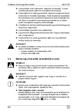 Предварительный просмотр 86 страницы Mobitronic 9600005318 Operating Manual