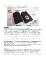 Mobius ActionCam Instruction Manual preview