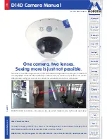 Предварительный просмотр 1 страницы Mobotix D14D User Manual