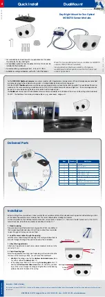 Mobotix DualMount MX-FLEX-OPT-DM Quick Install предпросмотр