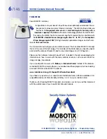 Предварительный просмотр 6 страницы Mobotix M24M Allround CS-Vario Manual