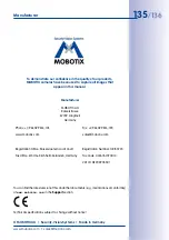 Preview for 135 page of Mobotix M25-Body Manual