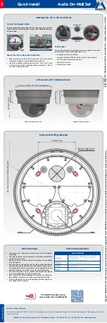 Предварительный просмотр 2 страницы Mobotix MX-MT-OW2-AUD Quick Install